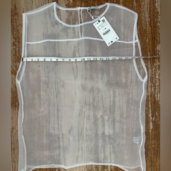 Zara Mesh Shell Top 🐚 - Picture 4 of 5